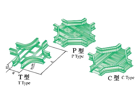 XQJ-TJ-T、P、C-04型大跨距水平四通橋架